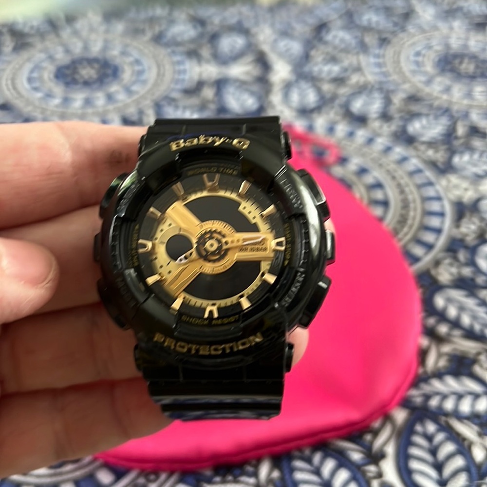 Black Baby-G watch